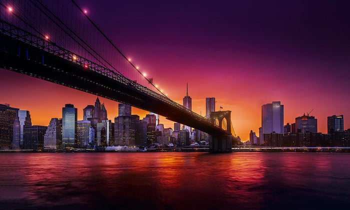 Sunset over Manhattan image 0